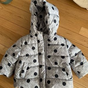 Gently worn Baby Gap down jacket 12-18 month